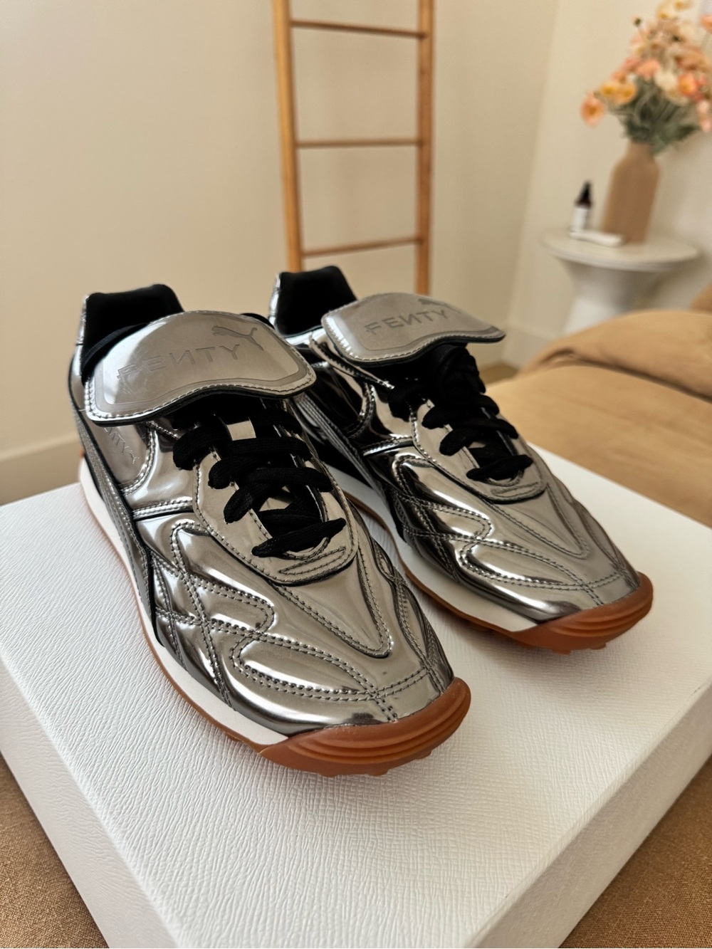Puma Fenty Beauty Women’s Silver Sneakers